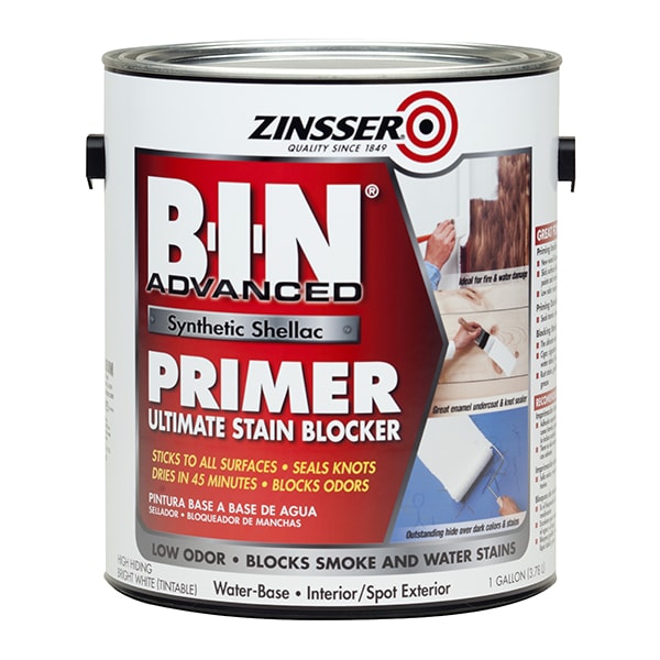 1 Gal White B-I-N Advanced Synthetic Shellac Primer